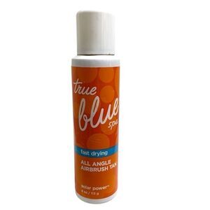 True Blue‎ Spa Fast Drying All Angle Airbrush Tan Mist Rare 4 oz READ 60%